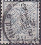 Timbre Royaume de Wurtemberg (1851-1924) Y&T N°SE49