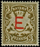 Timbre Royaume de Bavière (1849-1920) Y&T N°SE1