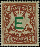 Timbre Royaume de Bavière (1849-1920) Y&T N°SE5