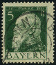 Timbre Royaume de Bavière (1849-1920) Y&T N°77