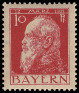 Timbre Royaume de Bavière (1849-1920) Y&T N°78