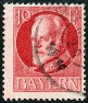 Timbre Royaume de Bavière (1849-1920) Y&T N°96A