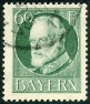 Timbre Royaume de Bavière (1849-1920) Y&T N°102A