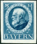 Timbre Royaume de Bavière (1849-1920) Y&T N°107B