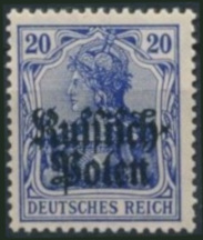Timbre Pologne, occupation allemande Y&T N4