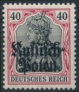 Timbre Pologne, occupation allemande Y&T N5