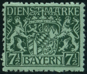 Timbre Royaume de Bavière (1849-1920) Y&T N°SE26