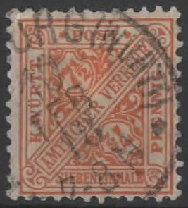 Timbre Royaume de Wurtemberg (1851-1924) Y&T NSE63