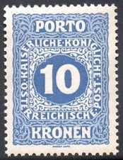 Timbre Autriche Y&T NTA59