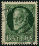 Timbre Royaume de Bavière (1849-1920) Y&T N°112A
