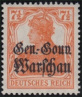 Timbre Pologne, occupation allemande Y&T N9