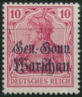 Timbre Pologne, occupation allemande Y&T N10