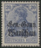 Timbre Pologne, occupation allemande Y&T N13