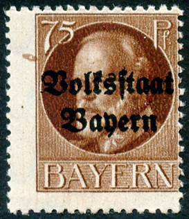 Timbre Royaume de Bavière (1849-1920) Y&T N°128A