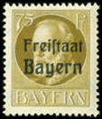 Timbre Royaume de Bavière (1849-1920) Y&T N°163A