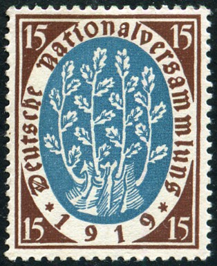 Timbre Empire allemand (1872-1945) Y&T N107