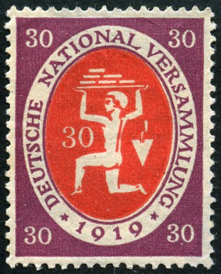 Timbre Empire allemand (1872-1945) Y&T N109