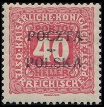 Timbre Pologne Y&T NTA7