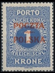 Timbre Pologne Y&T NTA8