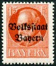 Timbre Royaume de Bavière (1849-1920) Y&T N°120A