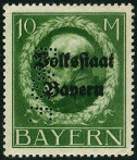 Timbre Royaume de Bavière (1849-1920) Y&T N°134A