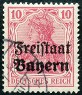 Timbre Royaume de Bavière (1849-1920) Y&T N°140
