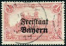 Timbre Royaume de Bavière (1849-1920) Y&T N°148