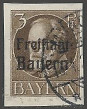 Timbre Royaume de Bavière (1849-1920) Y&T N°152B