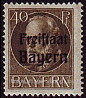 Timbre Royaume de Bavière (1849-1920) Y&T N°160A