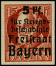Timbre Royaume de Bavière (1849-1920) Y&T N°172B