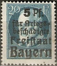Timbre Royaume de Bavière (1849-1920) Y&T N°173A