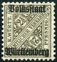 Timbre Royaume de Wurtemberg (1851-1924) Y&T N°SE100