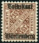 Timbre Royaume de Wurtemberg (1851-1924) Y&T NSE109