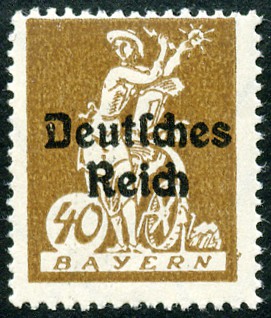 Timbre Royaume de Bavière (1849-1920) Y&T N°201