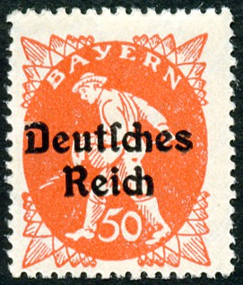 Timbre Royaume de Bavière (1849-1920) Y&T N°202