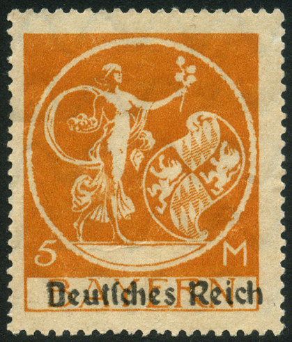 Timbre Royaume de Bavière (1849-1920) Y&T N°213