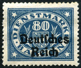 Timbre Royaume de Bavière (1849-1920) Y&T N°SE71