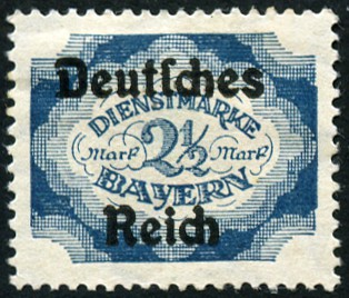 Timbre Royaume de Bavière (1849-1920) Y&T N°SE76