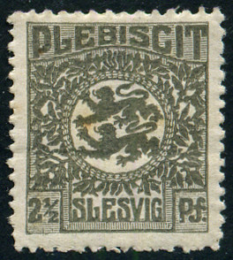Timbre Schleswig-Holstein (1850-1920) Y&T N°25