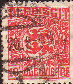 Timbre Schleswig-Holstein (1850-1920) Y&T N°28