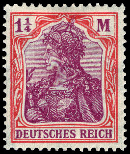 Timbre Empire allemand (1872-1945) Y&T N133