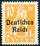 Timbre Royaume de Bavière (1849-1920) Y&T N°197