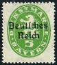 Timbre Royaume de Bavière (1849-1920) Y&T N°SE61