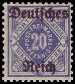 Timbre Royaume de Wurtemberg (1851-1924) Y&T N°SE133