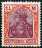 Timbre Empire allemand (1872-1945) Y&T N129