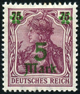 Timbre Empire allemand (1872-1945) Y&T N136