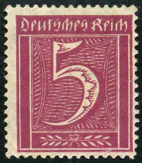 Timbre Empire allemand (1872-1945) Y&T N138