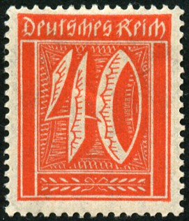 Timbre Empire allemand (1872-1945) Y&T N143