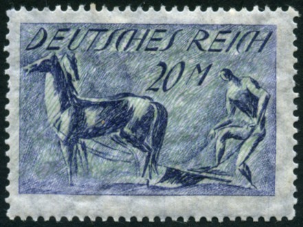 Timbre Empire allemand (1872-1945) Y&T N153
