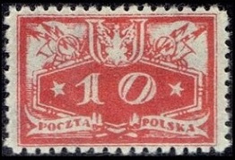 Timbre Pologne Y&T N°SE13 Timbre Pologne Y&T N°SE13